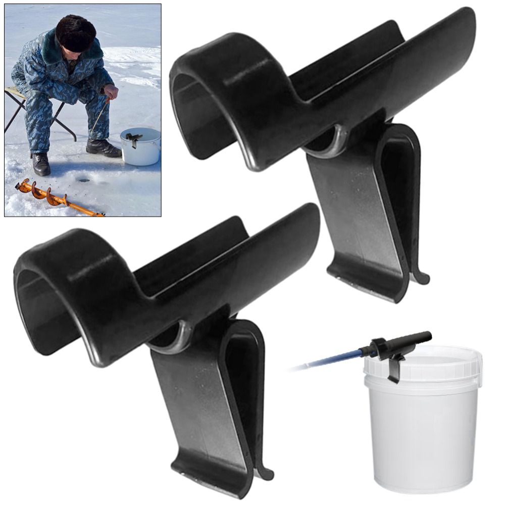 Fish Finder Transducer - 1 Stück Eimer-Ruten-Aufbewahrungshalter, multifunktionaler Eis-Angelrute-Ständer, Angelruten-Werkzeug,