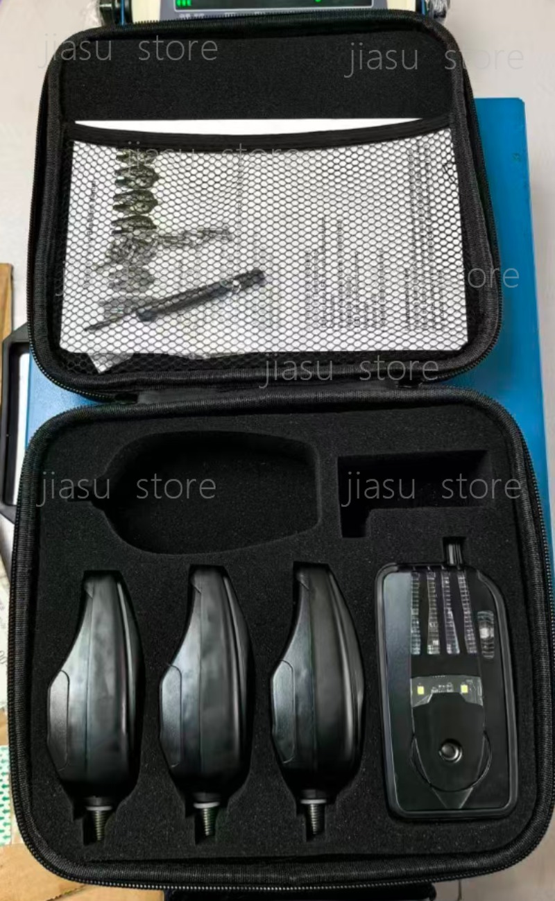 Bite Alarm - Wasserdichter, langlebiger, kabelloser Fischbissanzeiger JY-82, europäischer