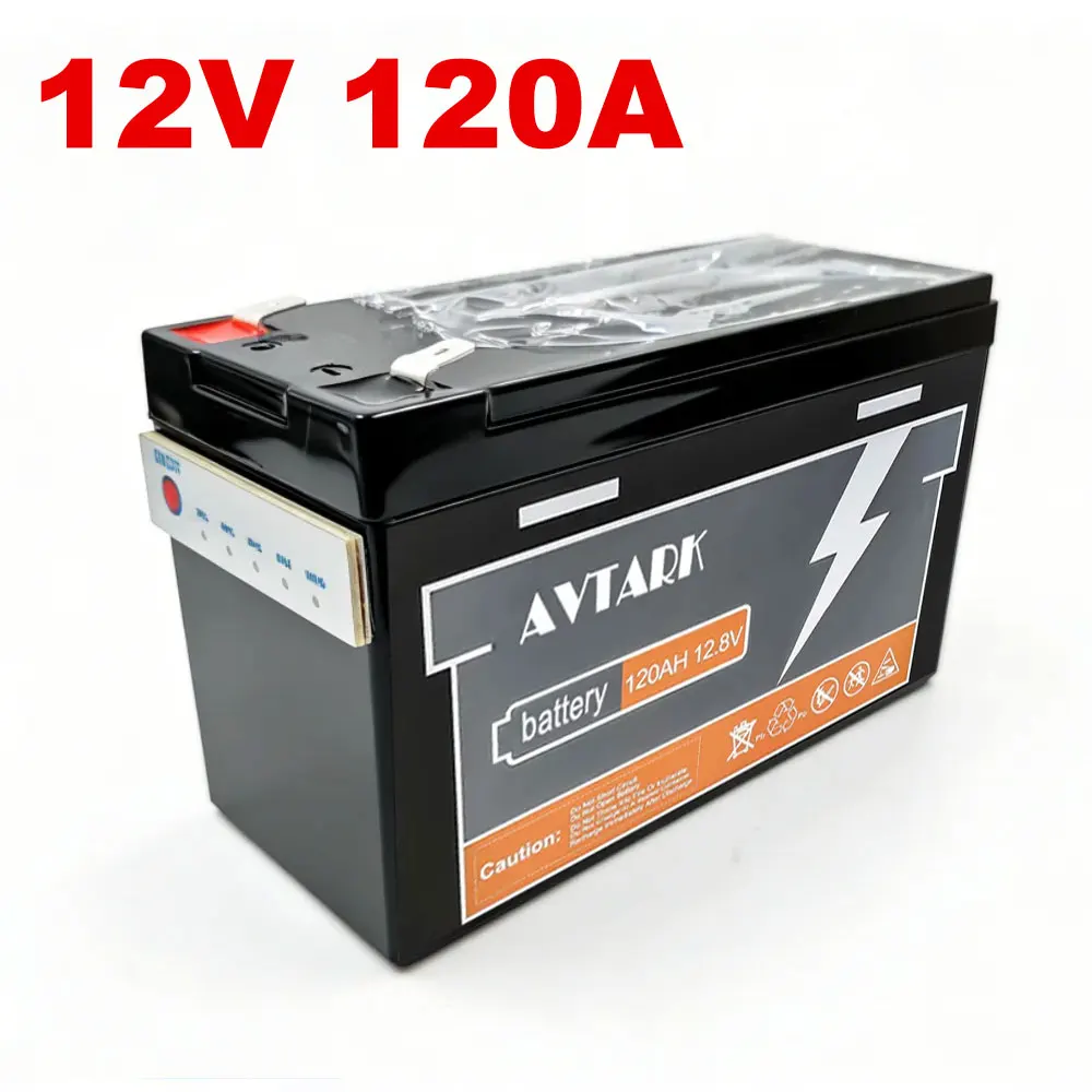 Fish Finder Charger - LiFePO4 12V 120Ah Akku, Eingebautes BMS,