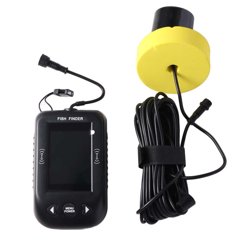 Fish Finder Portable - 45-Grad XF03 Fischfinder mit LCD-Display, Kabeldesign,