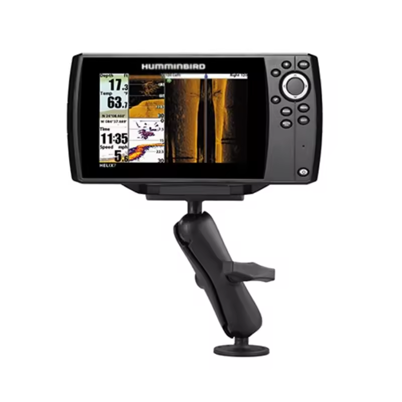 Fish Finder Mount - Universelle Marine-Elektronik-Fischfinder-Halterung 1,5 Zoll Kugelkopf Humminbird