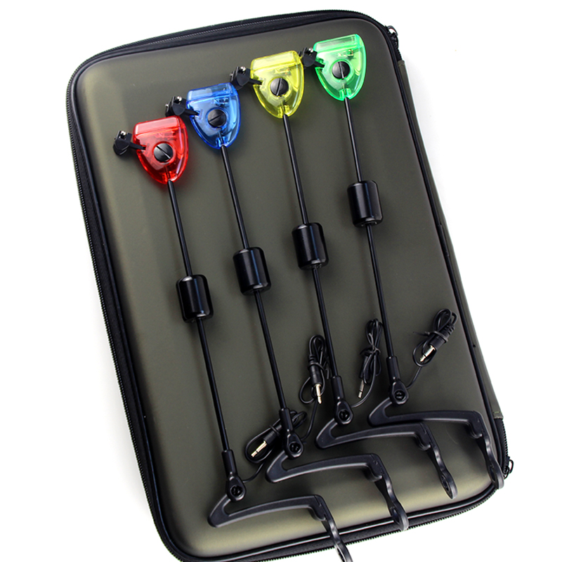 Bite Indicator - Fishing Swingers Set LED-beleuchteter Angelbissanzeiger Angelgerät