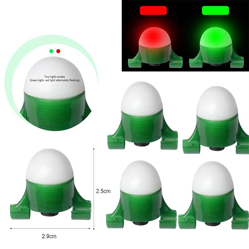 Fish Alarm - 1-4 Stück LED Angelalarm, druckbeständiger Rutenendensensor,