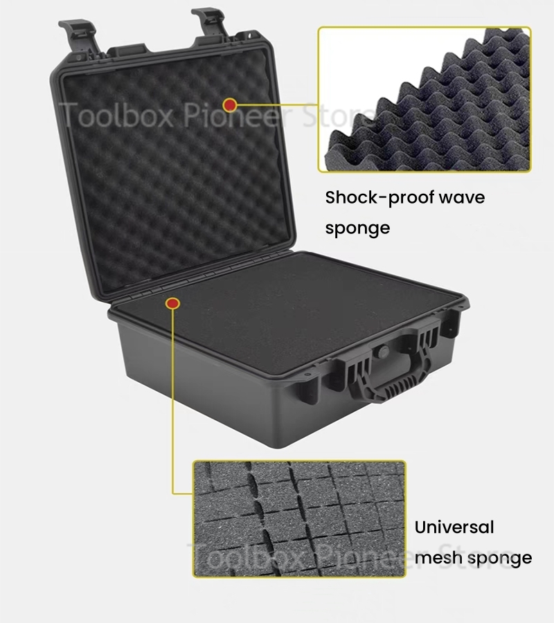 Fish Finder Case - Wasserdichte Hartschalen-Werkzeugbox im Pelican-Stil ABS-Koffer für