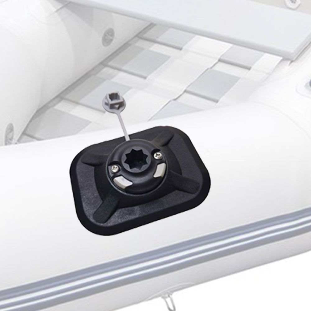 Fish Finder Mount - PVC Aufblasbares Boot Angelrutenhalterung Kajak Surfbrett
