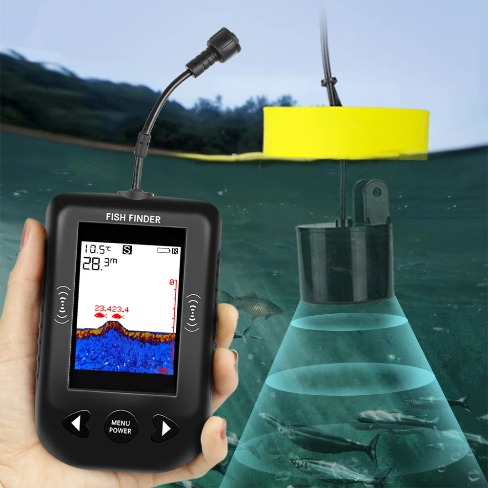 Alarm 100 m tragbare Sonar-Fis – Fish Finder Portable Bewertung und Preis