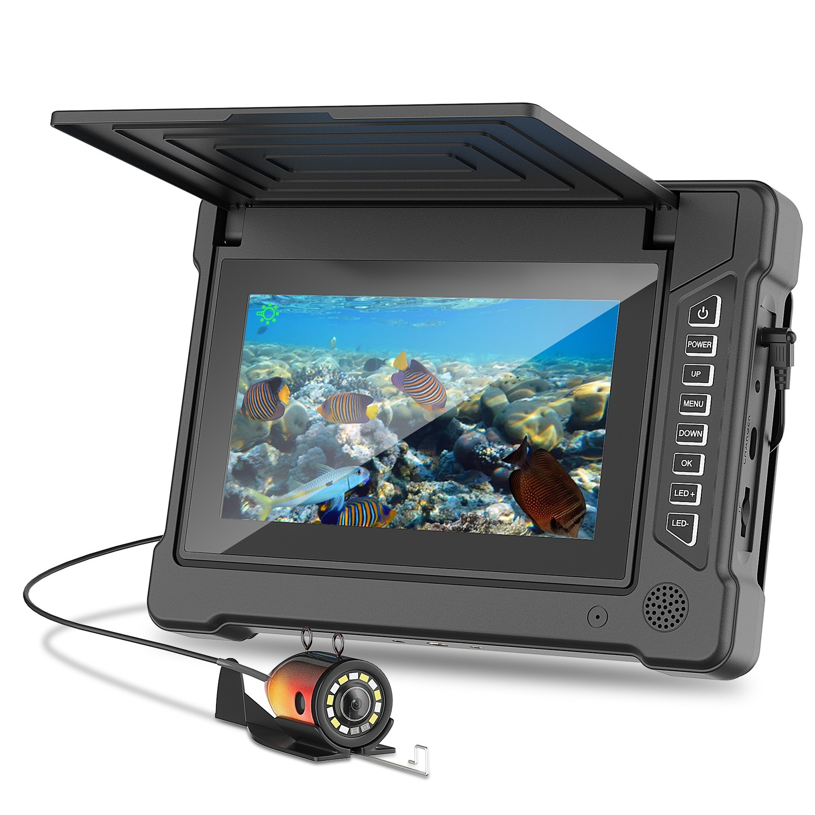 7 Zoll 15M 1200TVL Unterwasser – Fish Finder Cable Bewertung und Preis