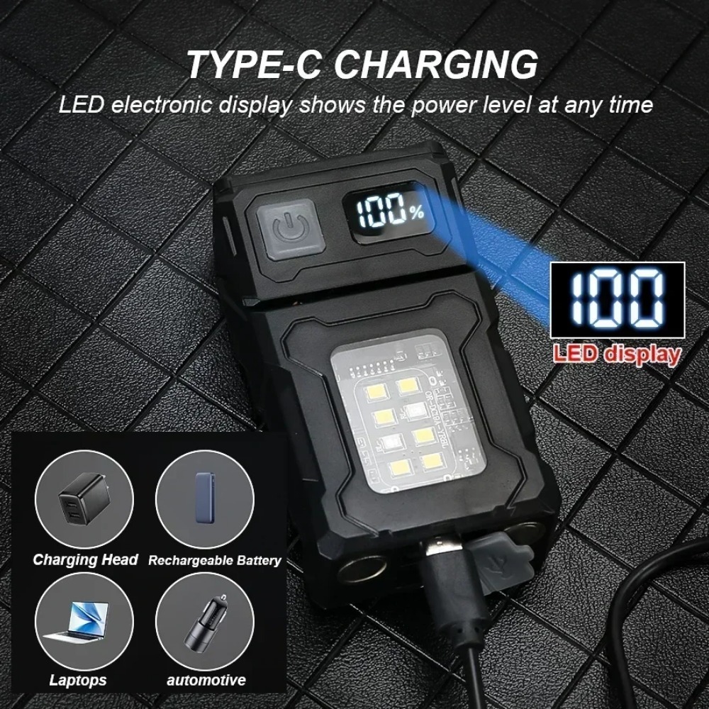 180 °   Drehbare LED-Taschenla – Fishing Light Bewertung und Preis