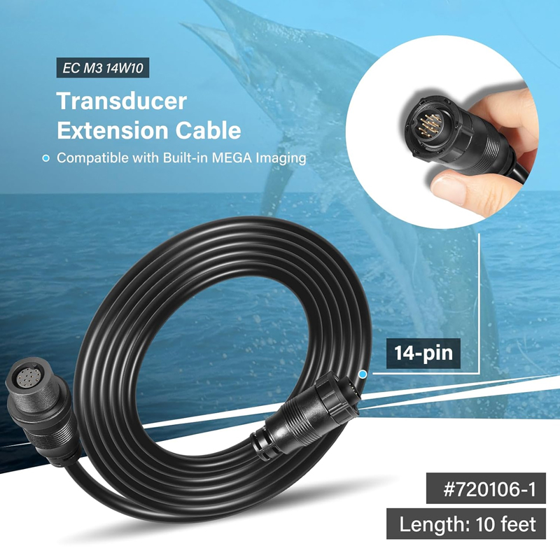 Wandler-Verlängerungskabel 10  – Fish Finder Cable Bewertung und Preis