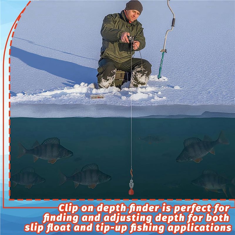 Clip-On-Wassertiefenmesser für – Fishing Depth Finder Bewertung und Preis