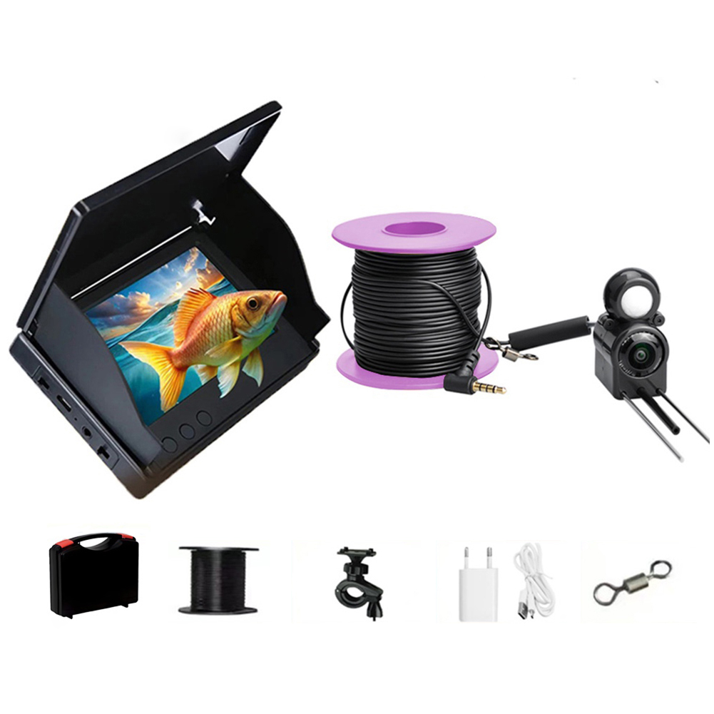 Unterwasser-Fischereikamera 4, – Fish Finder Portable Bewertung und Preis