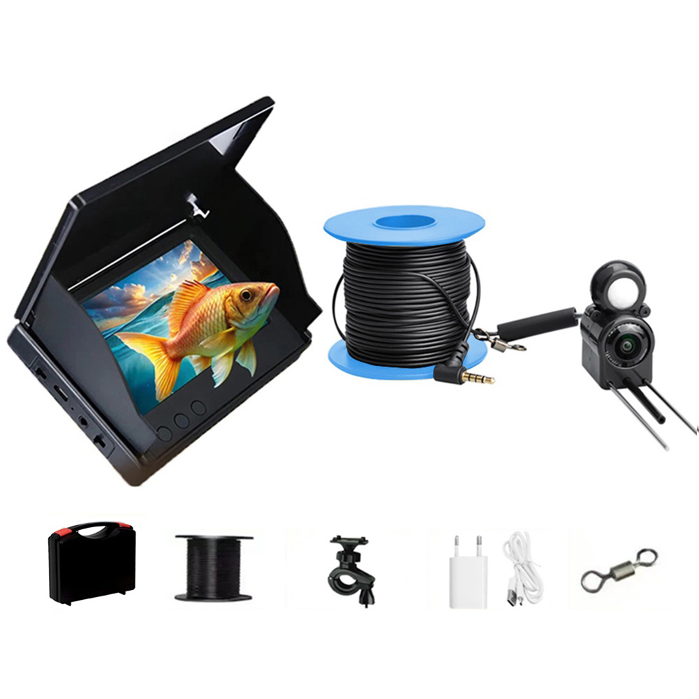 Unterwasser-Fischereikamera 4, – Fish Finder Portable Bewertung und Preis