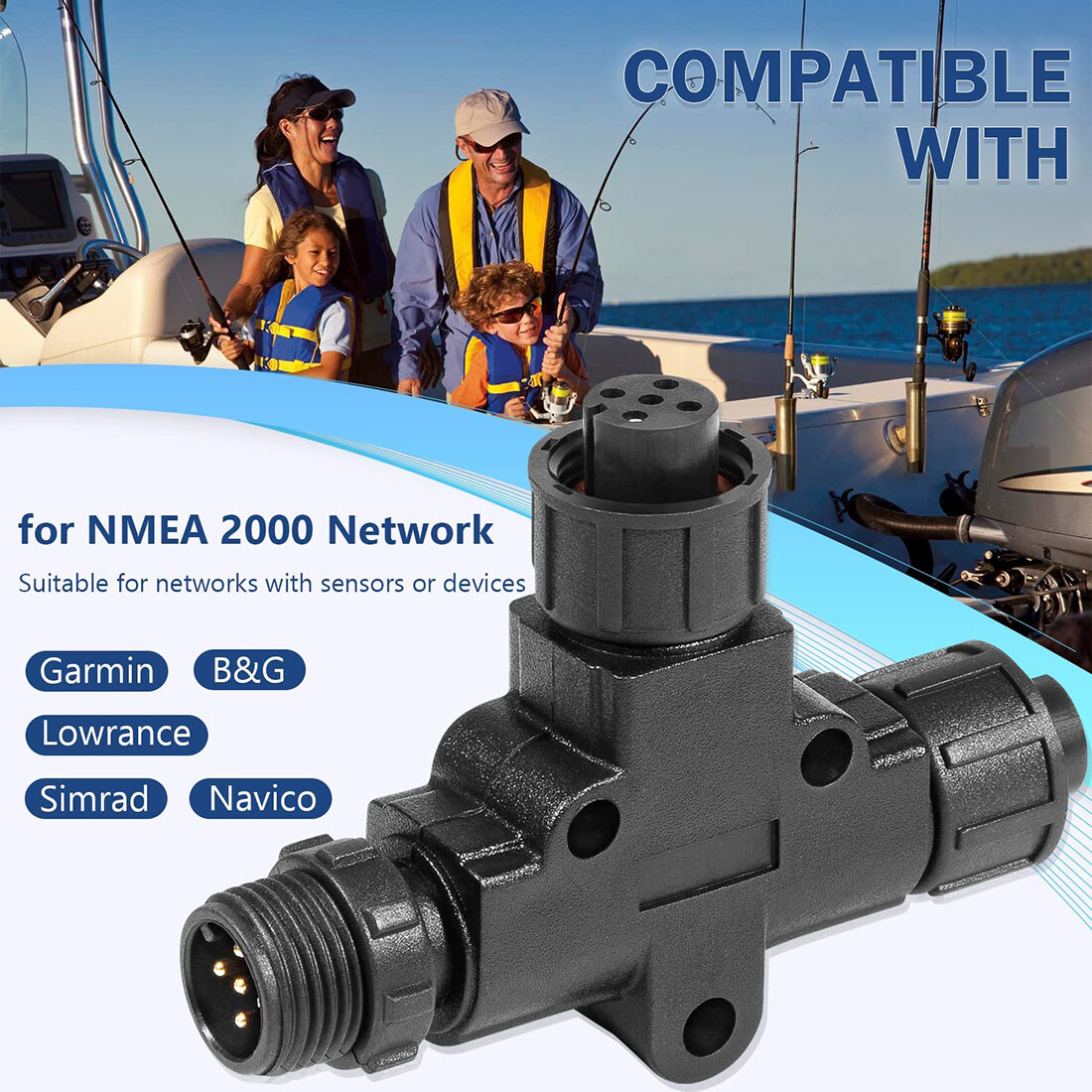 NMEA 2000 Micro-C T-Stecker 5- – Fish Finder Cable Bewertung und Preis