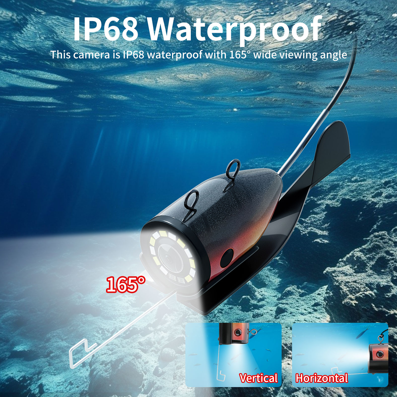 Unterwasser-Angelkamera – Fisc – Fish Finder Battery Bewertung und Preis