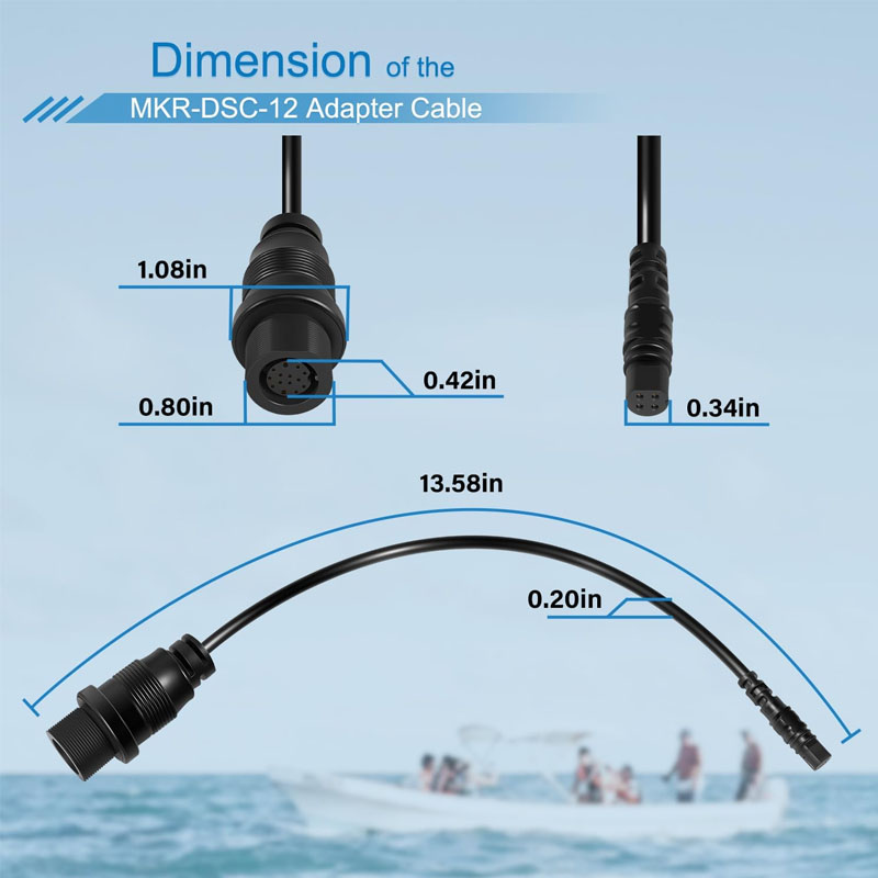 1852081 MKR-DSC-12 4-poliges F – Fish Finder Bewertung und Preis