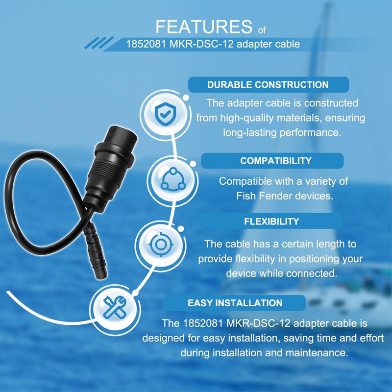 1852081 MKR-DSC-12 4-poliges F – Fish Finder Bewertung und Preis