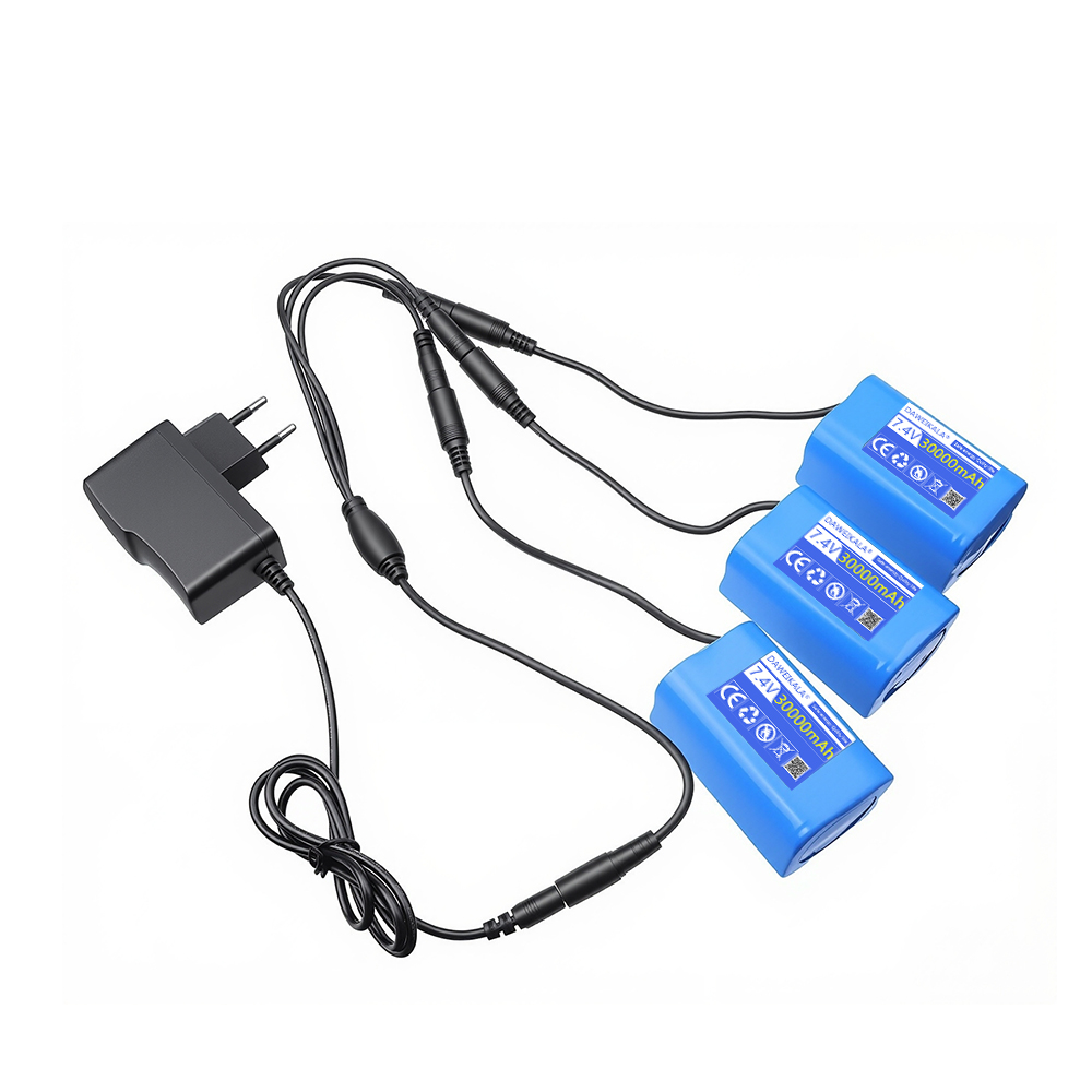 7,4V 30000mAh Akku mit USB-Lad – Fish Finder Charger Bewertung und Preis