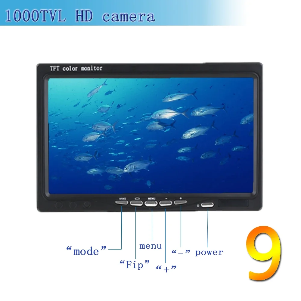 Fischfinder F08A 9-Zoll-Unterw – Fishing Camera Bewertung und Preis