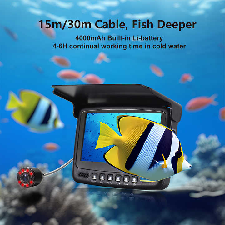 4,3-Zoll-Bildschirm Unterwasse – Fishing Camera Bewertung und Preis