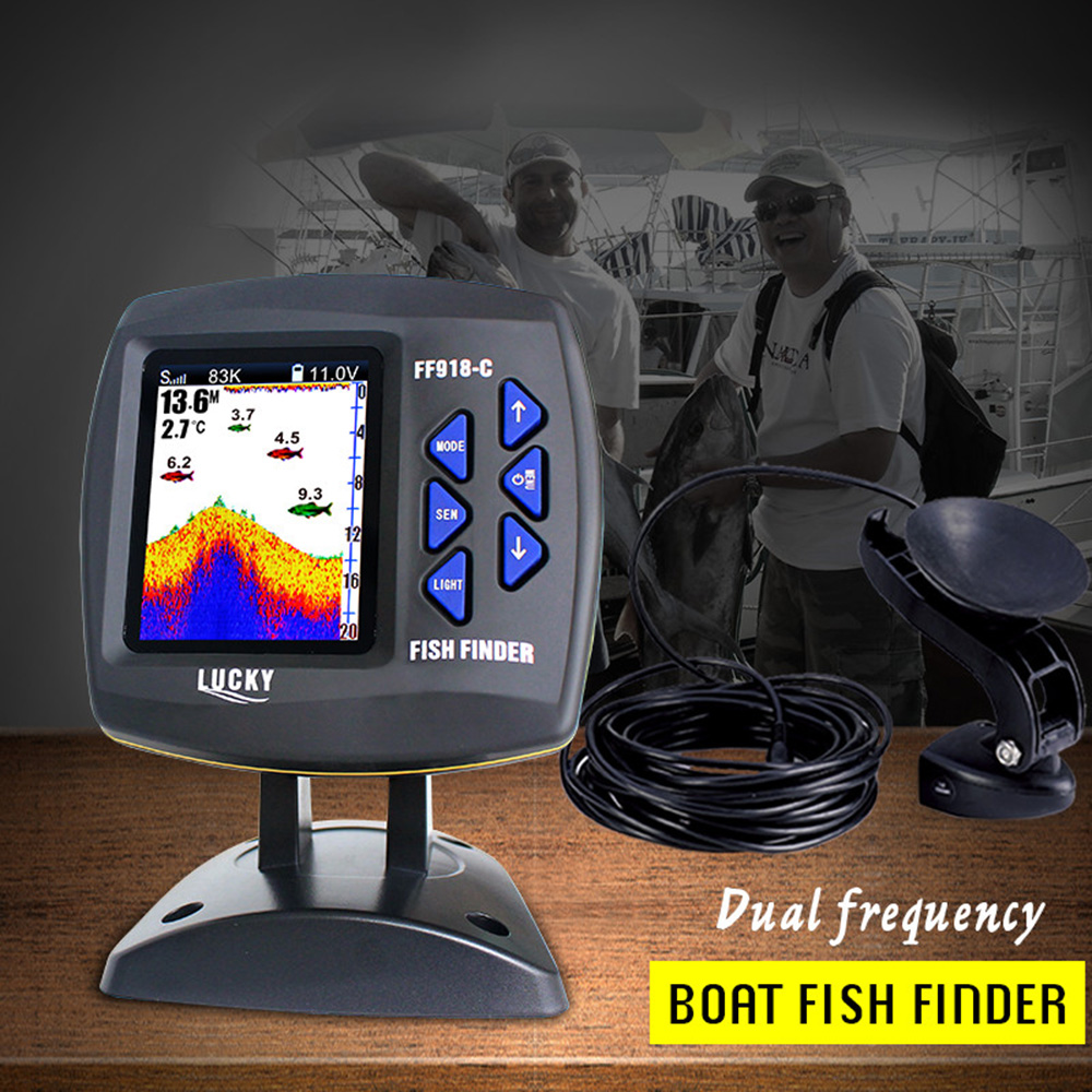 FF918-C100DS Farbbild schirm v – Fish Finder Transducer Bewertung und Preis