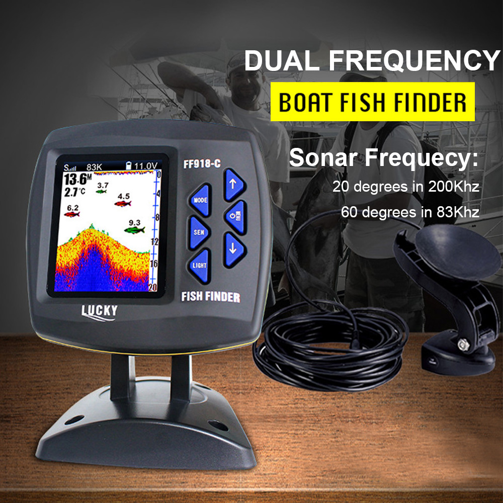 FF918-C100DS Farbbild schirm v – Fish Finder Transducer Bewertung und Preis