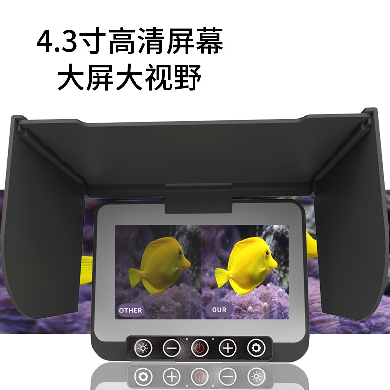4,3-Zoll-IPS-Bildschirm 1000TV – Fishing Camera Bewertung und Preis