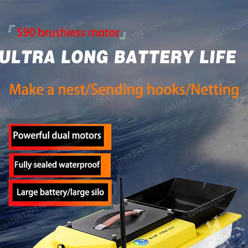 S90 12V RC GPS Köderboot - 600 – Fish Finder Gps Bewertung und Preis