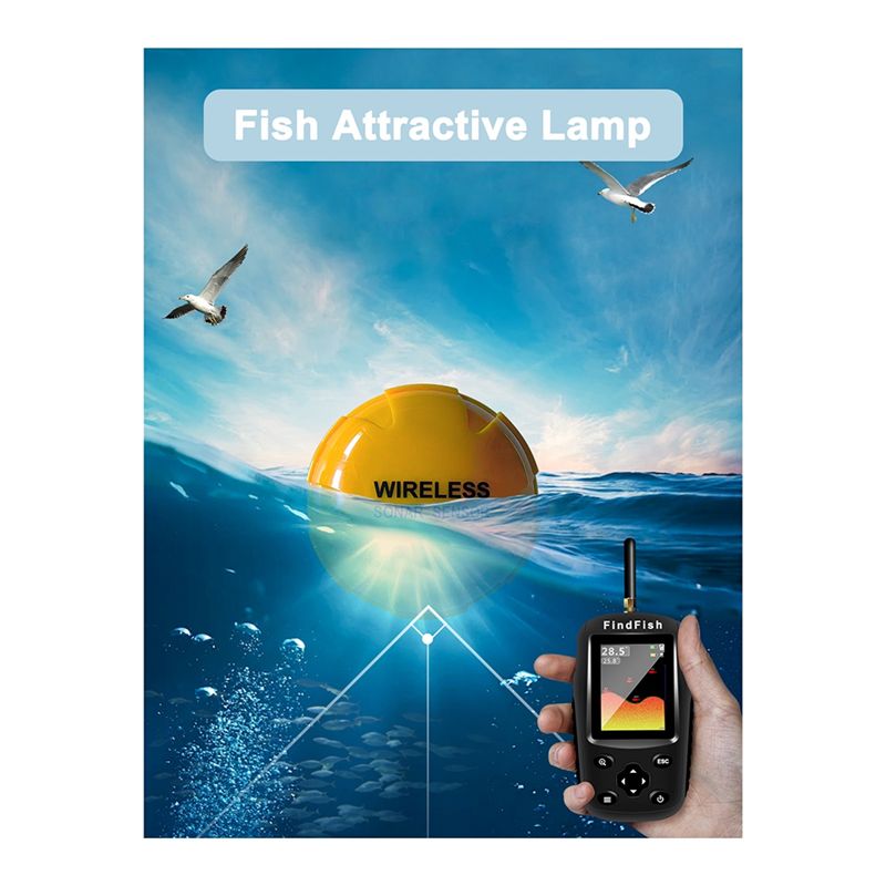 Hochwertiger Smarter Englisch- – Fish Finder Portable Bewertung und Preis