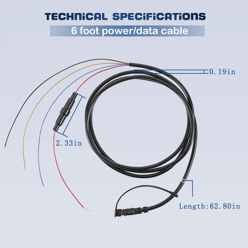 010-12199-04 Strom-/Datenkabel – Fish Finder Cable Bewertung und Preis